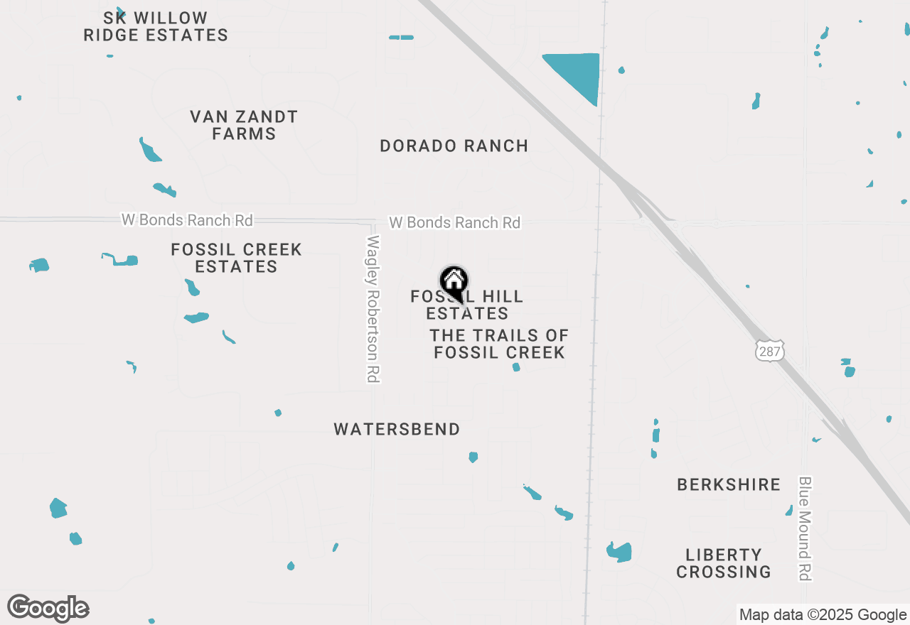 Map of 10440 Winding Passage Way, Fort Worth, TX 76131