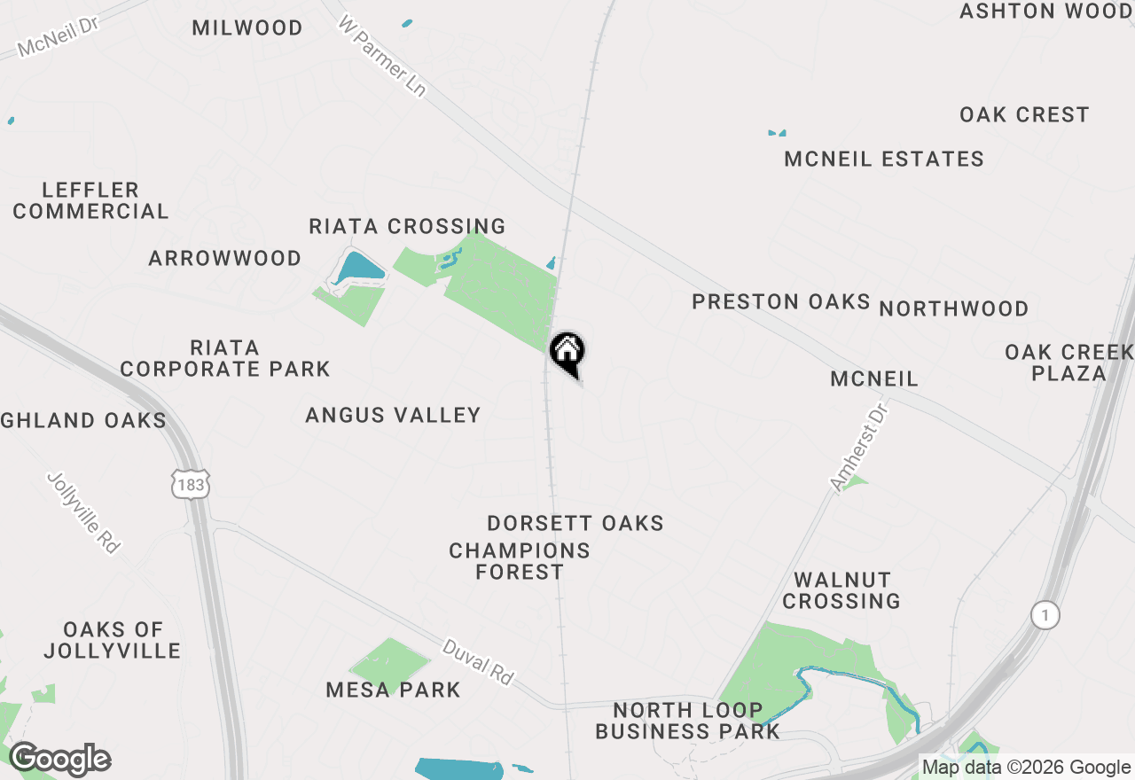 Map of 4910 Pelham Dr, Austin, TX 78727