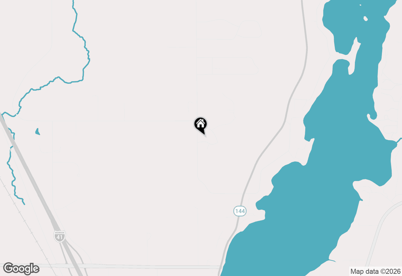 Map of 4896 Sunset View Dr, West Bend, WI 53095