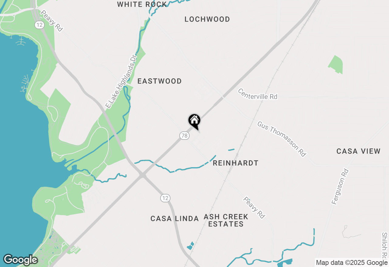 Map of 10030 Garland Road #0202, Dallas, TX 75218