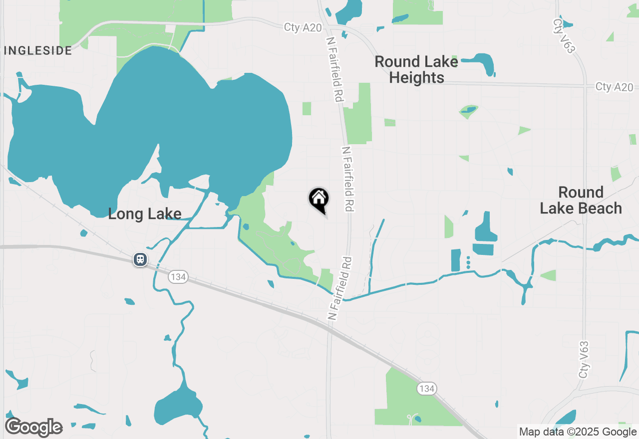 Map of 1228 N Red Oak Circle #2, Round Lake Beach, IL 60073