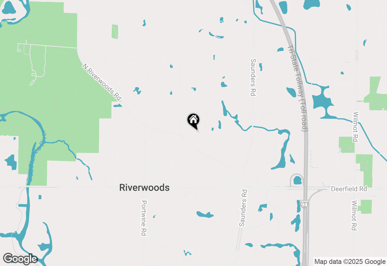 Map of 7 Kingswood Court, Riverwoods, IL 60015