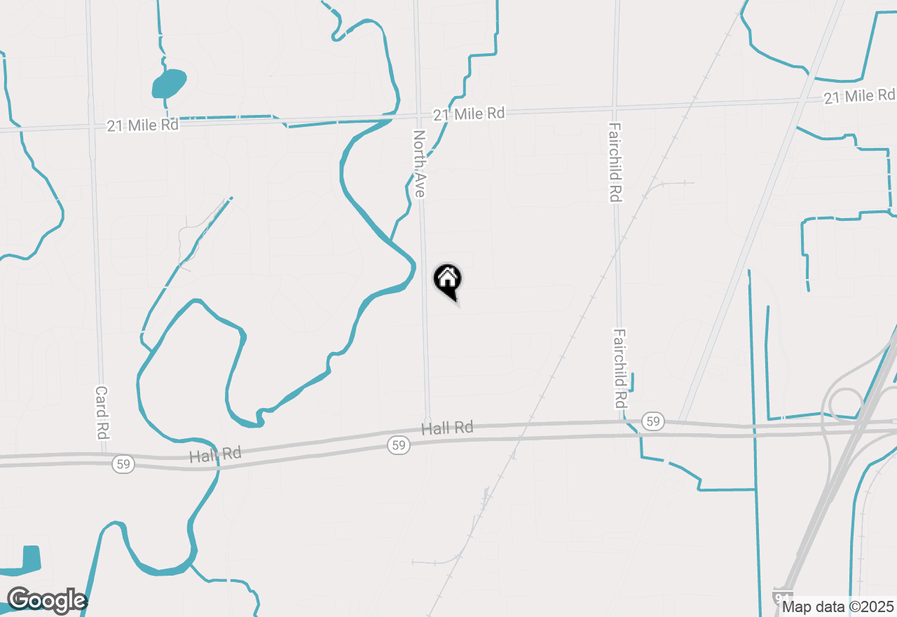 Map of 23209 Harrellson Street, Macomb, MI 48042