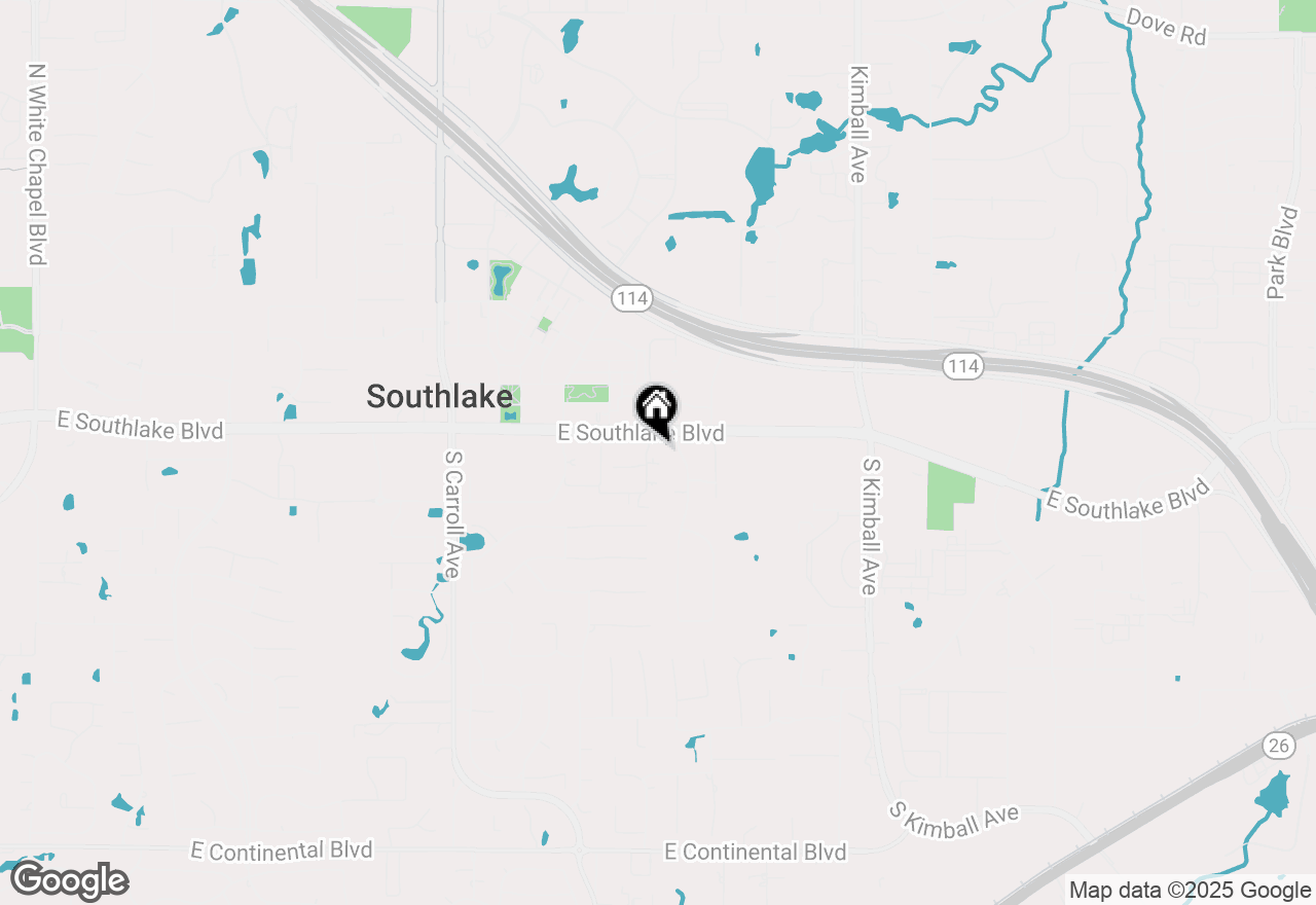 Map of 175 Miron Drive #3, Southlake, TX 76092