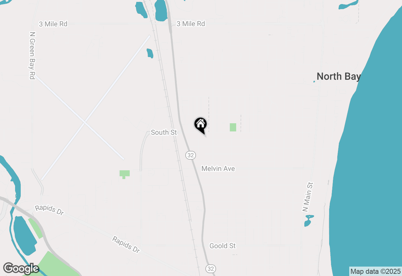 Map of 1436 Willmor St, Racine, WI 53402