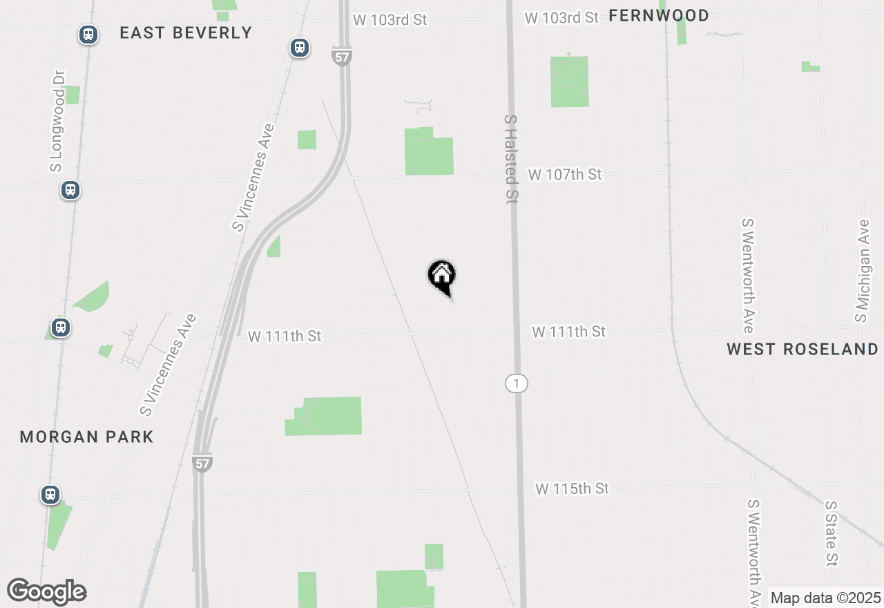 Map of 11015 S Morgan Street, Chicago, IL 60643