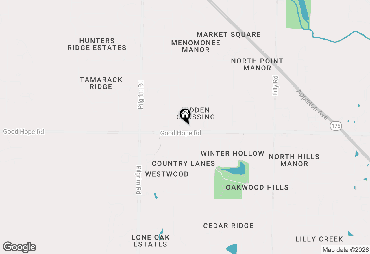 Map of W150N7229 Paseo Ln, Menomonee Falls, WI 53051