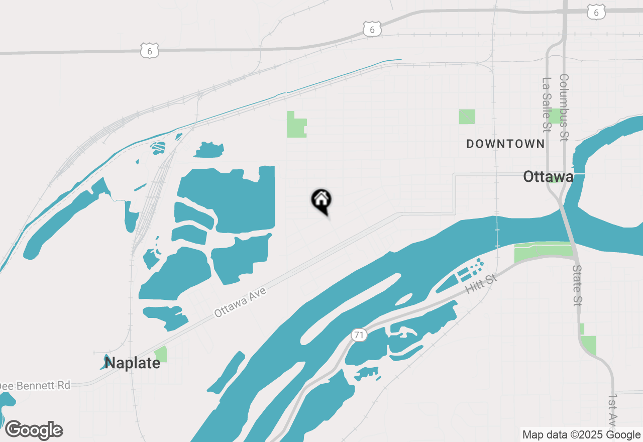 Map of 1429 Phelps Street, Ottawa, IL 61350