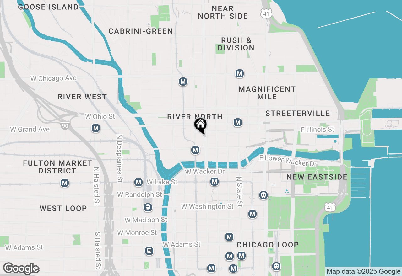 Map of 154 W Hubbard Street #603, Chicago, IL 60654
