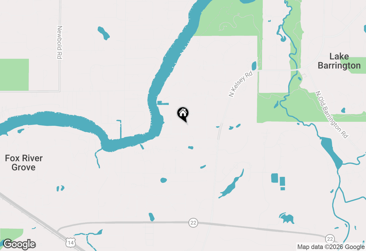 Map of 23475 N Summit Drive, Barrington, IL 60010