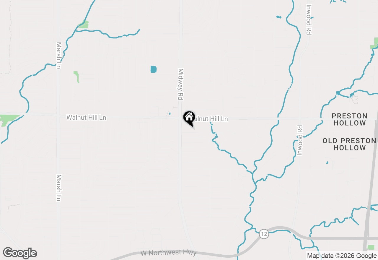 Map of 4234 Williamsburg Road, Dallas, TX 75220