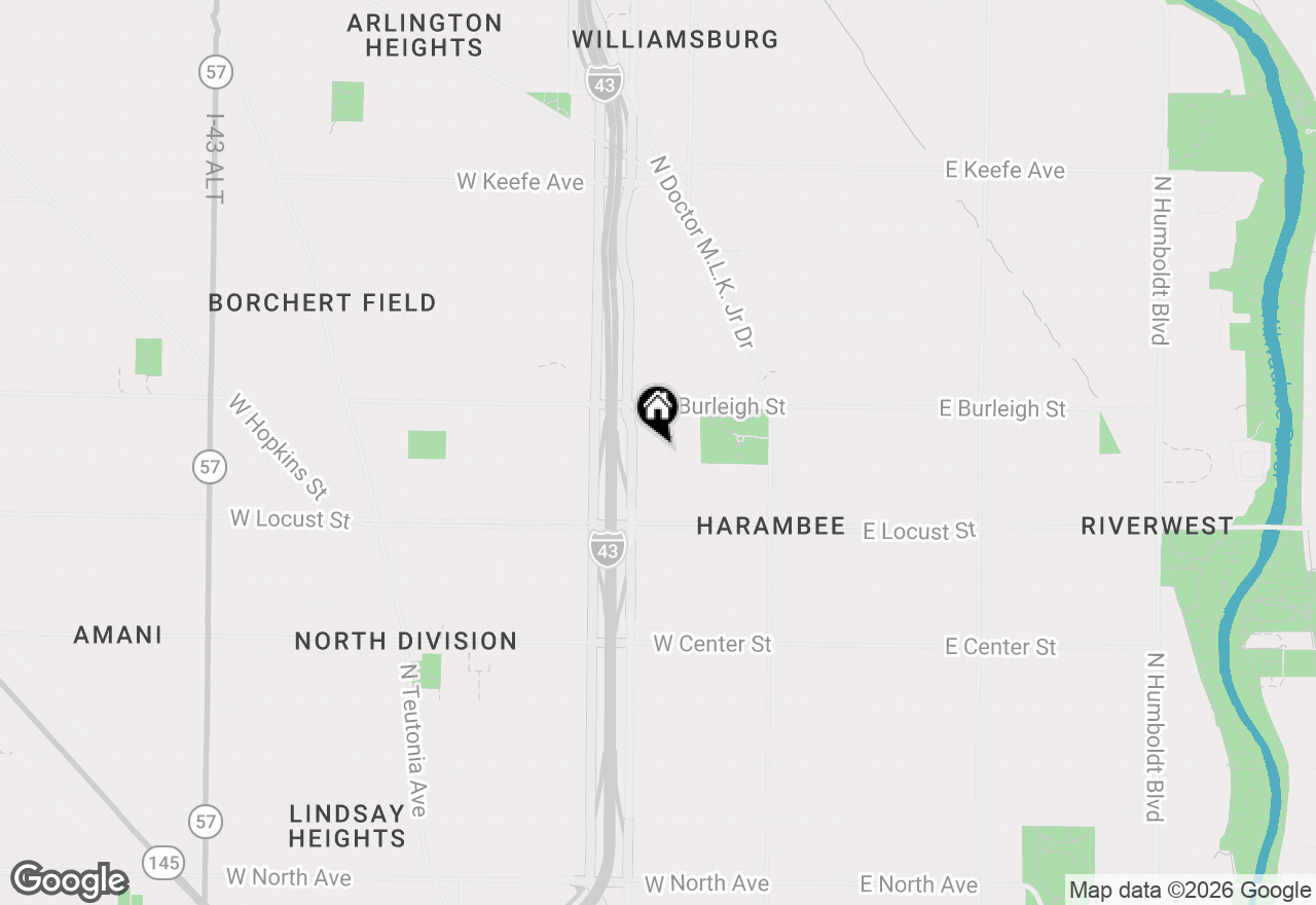 Map of 3015 N 6th St #3017, Milwaukee, WI 53212