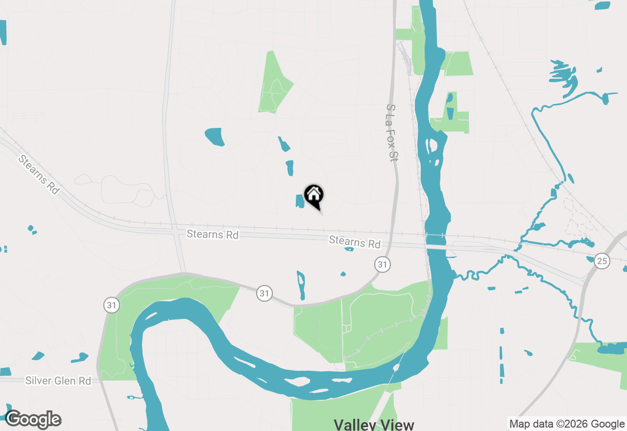 Map of 1 Stratford Court, South Elgin, IL 60177