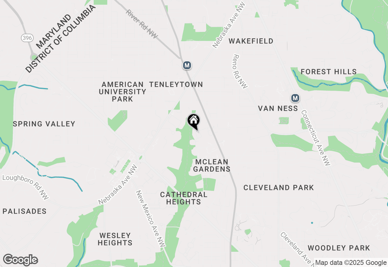 Map of 20 Ridge Square Nw #E-220/VARIES, Washington, DC 20016