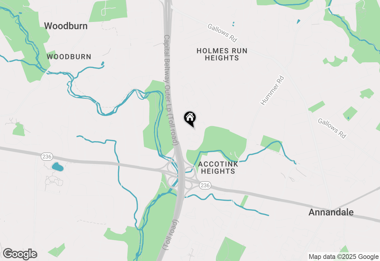 Map of 7930 Peyton Forest Trail, Annandale, VA 22003