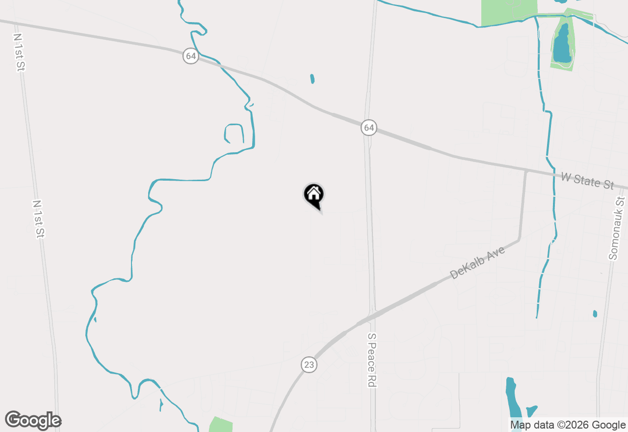 Map of 406 Anjali Court #R, Sycamore, IL 60178