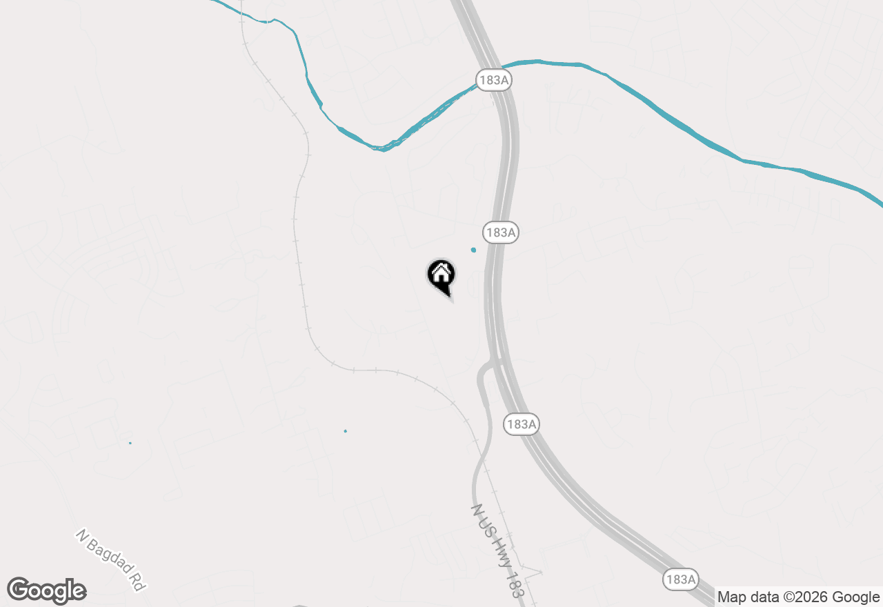 Map of 2236 Delano Dr, Leander, TX 78641