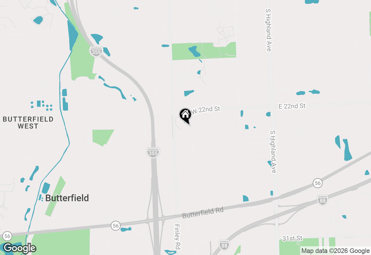 Map of 402 Arboretum Drive #78, Lombard, IL 60148