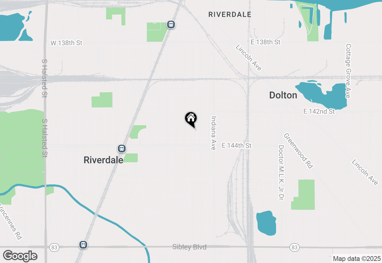 Map of 14305 S Wabash Avenue, Riverdale, IL 60827