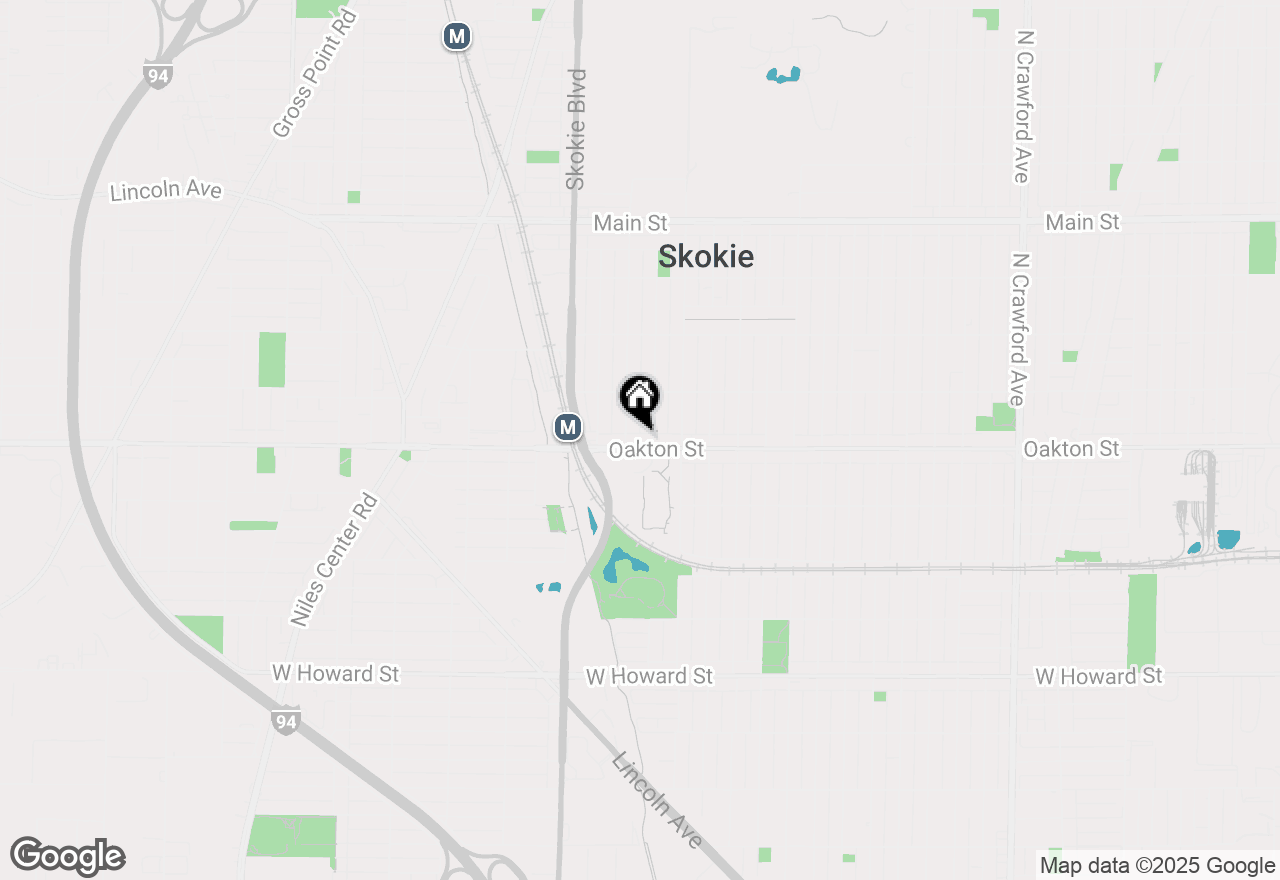 Map of 4640 Oakton Street, Skokie, IL 60076