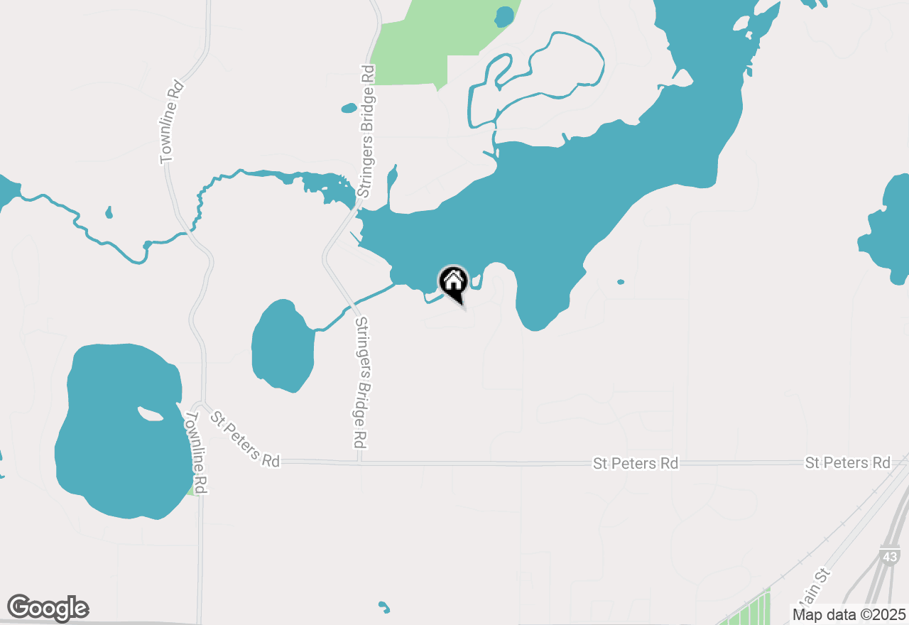 Map of W2195 Wilmers Grove Rd, East Troy, WI 53120