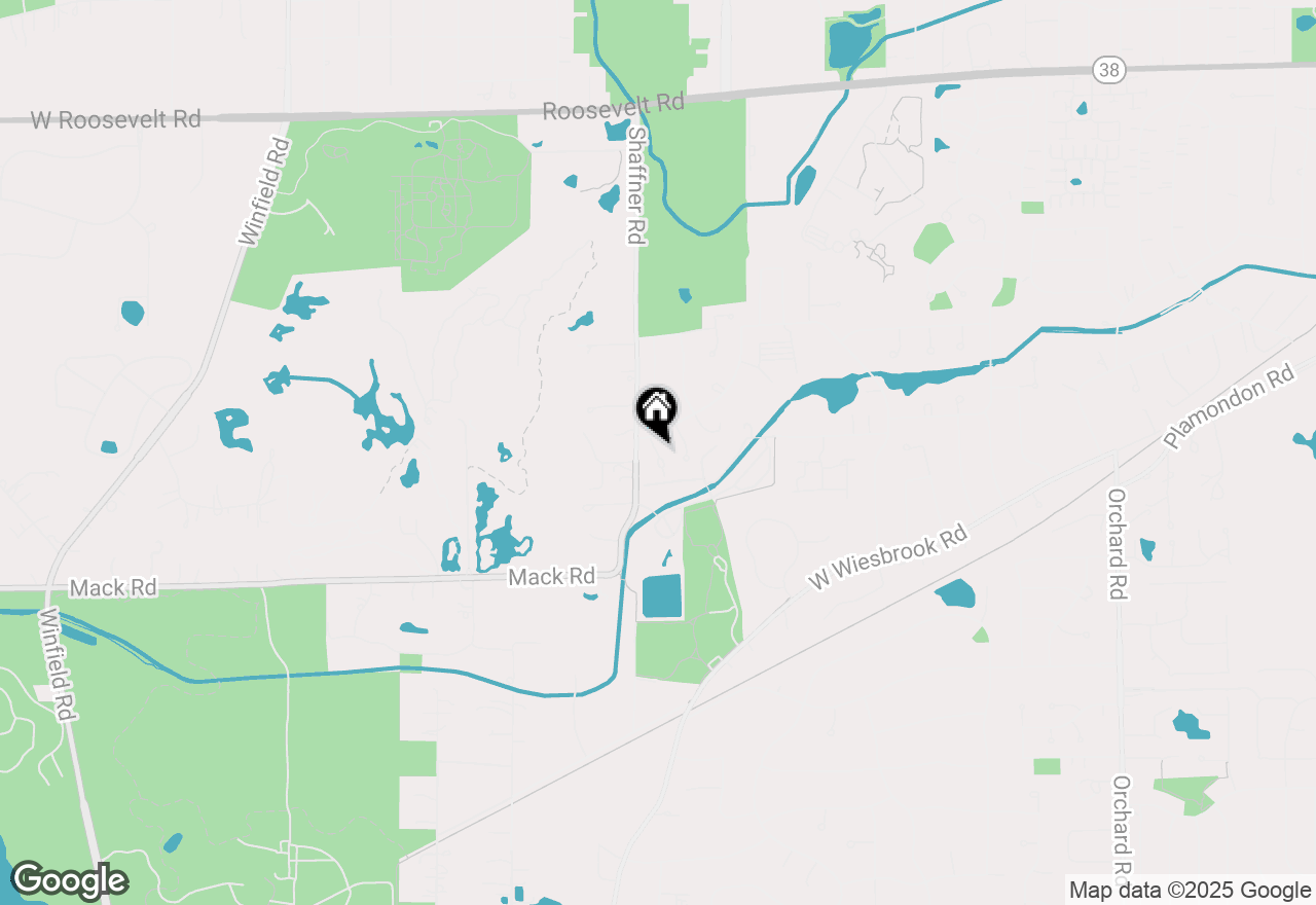 Map of 1575 Stonehill Court #D, Wheaton, IL 60189