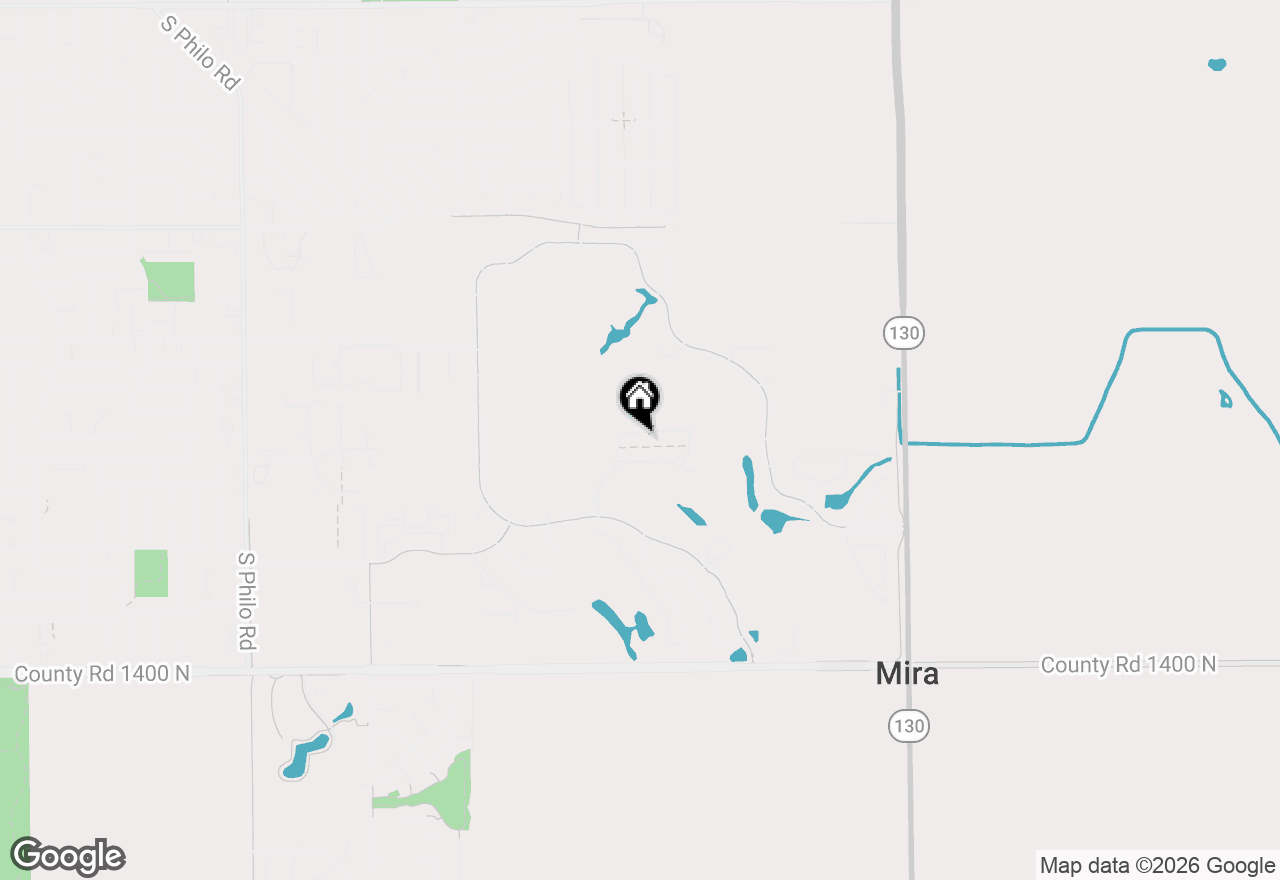 Map of 2709 Castlerock Drive, Urbana, IL 61802