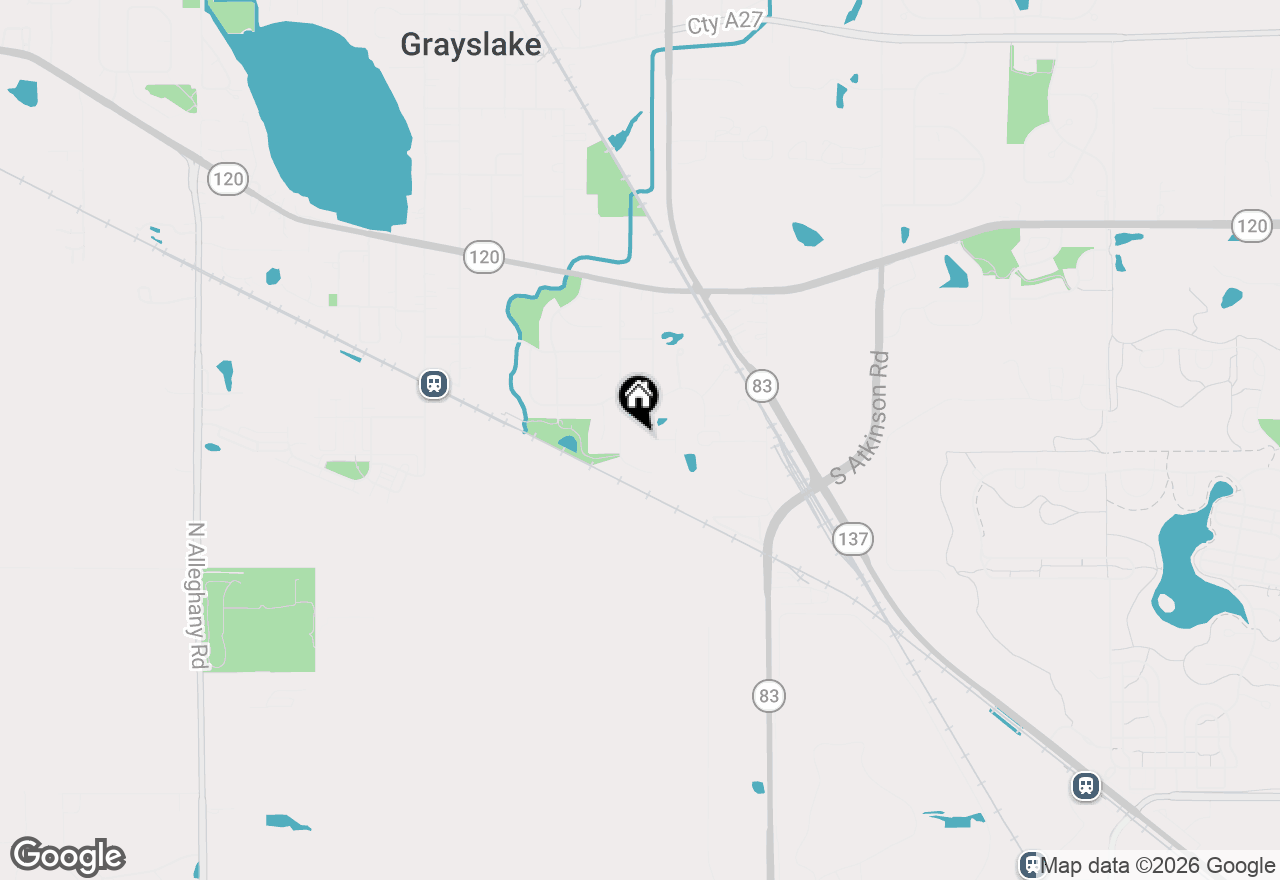 Map of 586 N Garfield Boulevard, Grayslake, IL 60030