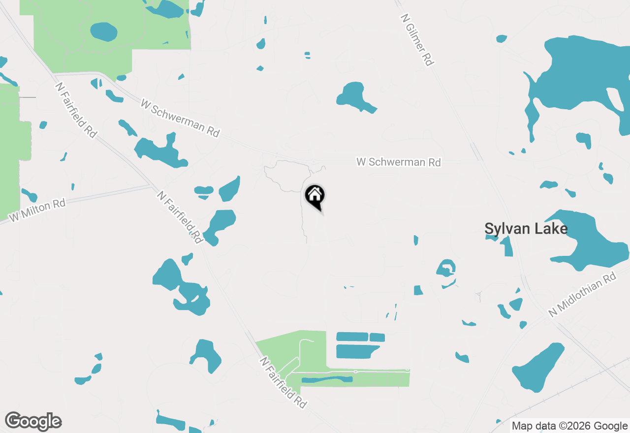 Map of 35 Red Tail Drive, Hawthorn Woods, IL 60047