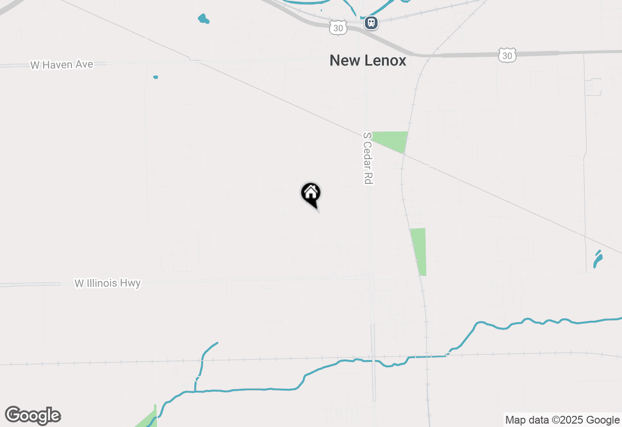 Map of 300 W Woodlawn Road, New Lenox, IL 60451