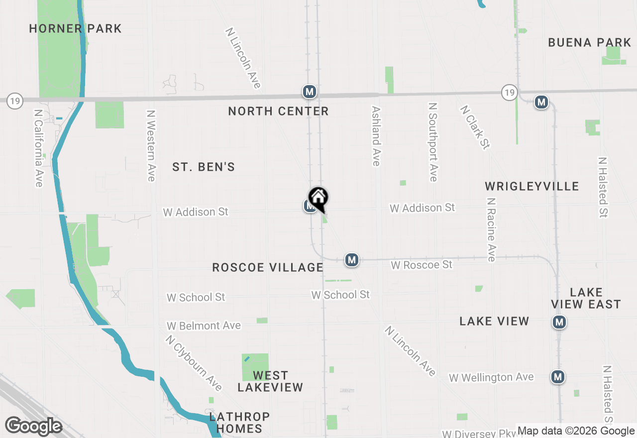 Map of 3540 N Ravenswood Avenue, Chicago, IL 60657