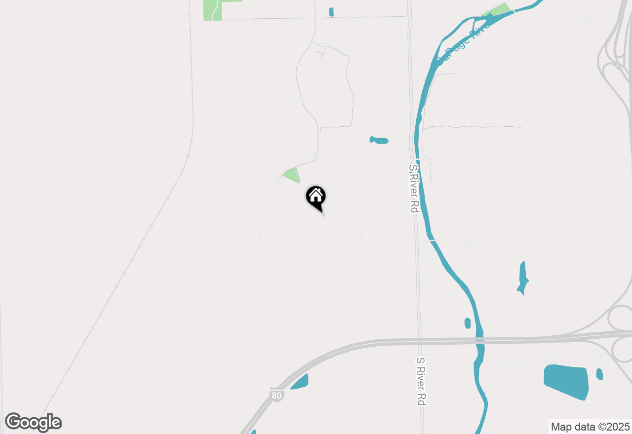 Map of 21407 S Redwood Lane, Shorewood, IL 60404