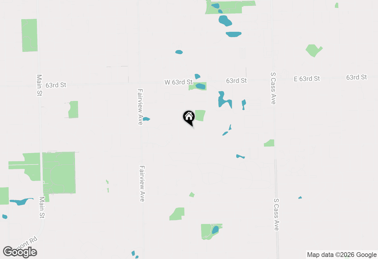 Map of 1421 Spruce Lane, Westmont, IL 60559