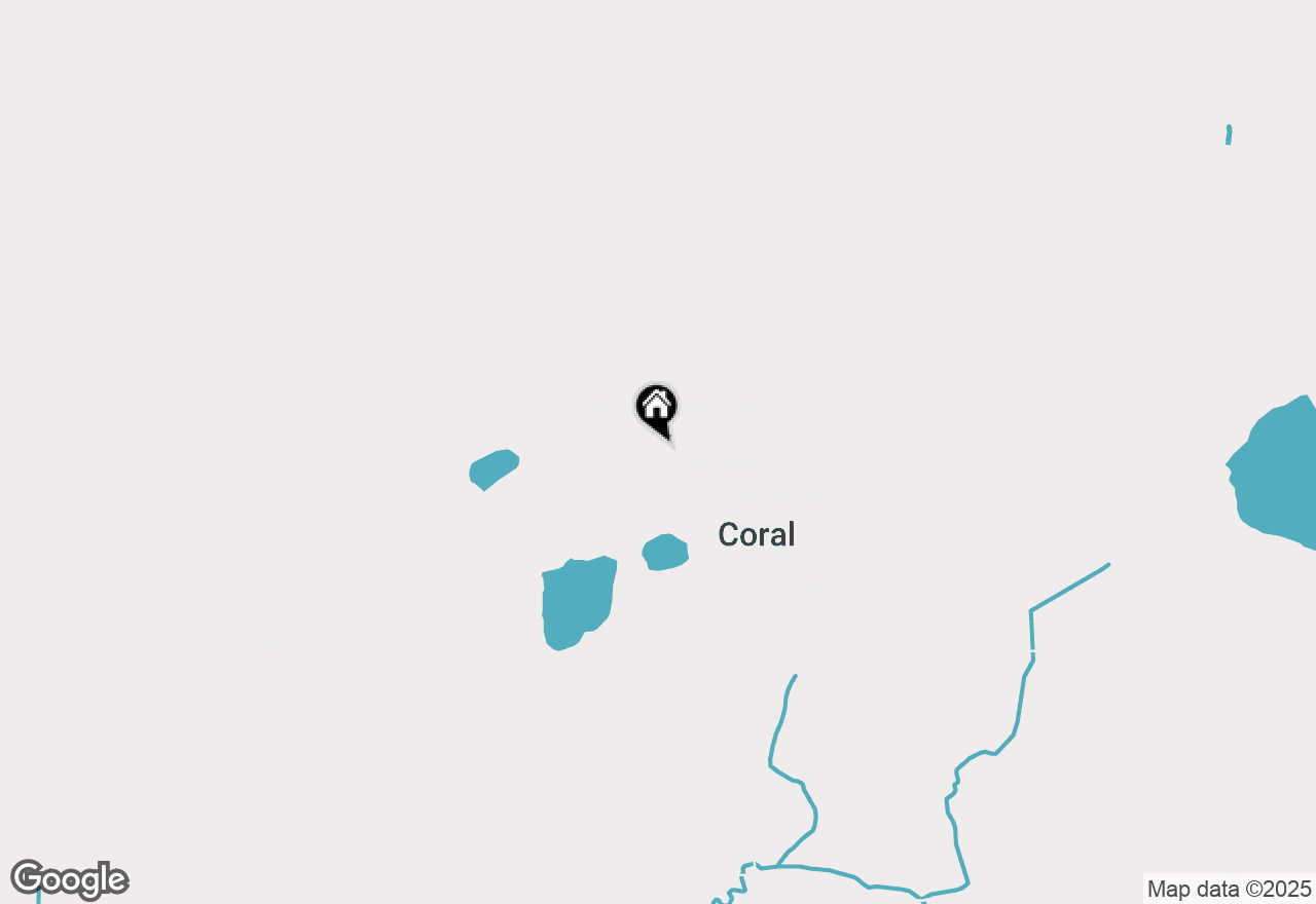 Map of 4880 Lake Street, Coral, MI 49322