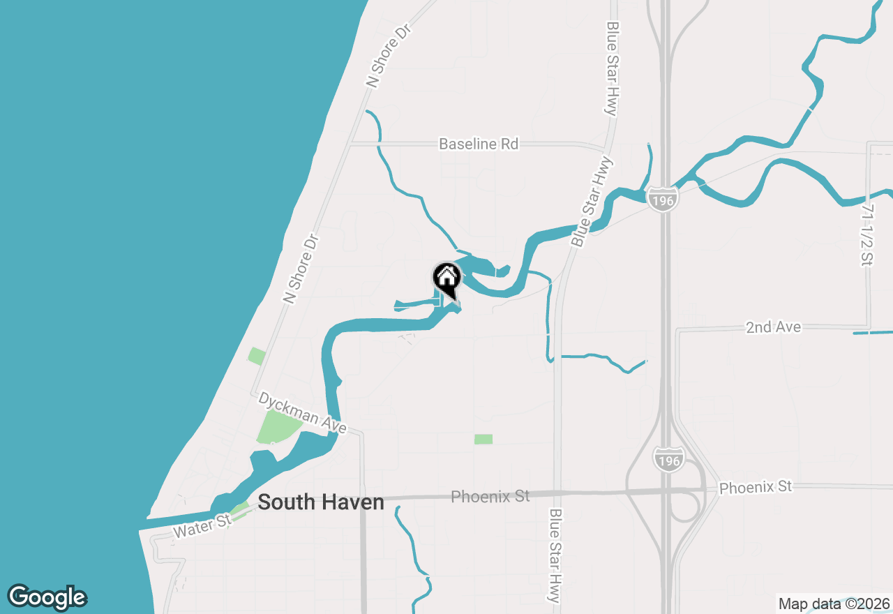 Map of 40 N Bailey Avenue #5, South Haven, MI 49090