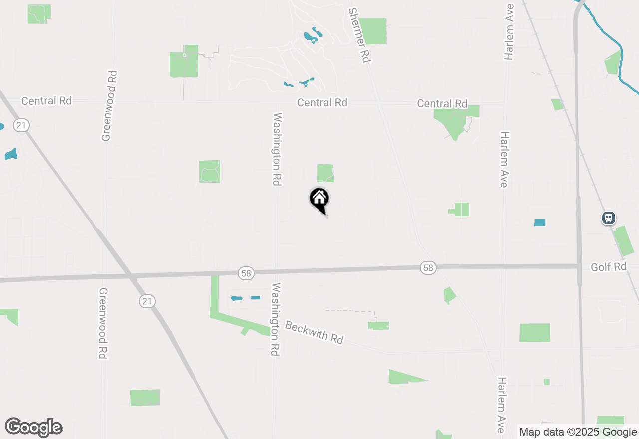 Map of 135 Flora Avenue, Glenview, IL 60025