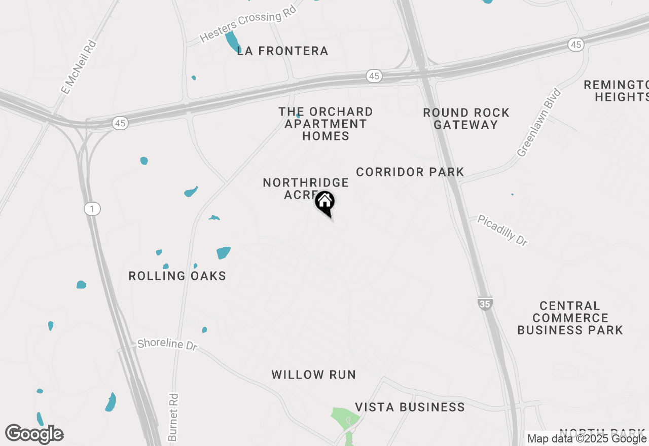 Map of 3909 Tranquil Ln, Austin, TX 78728