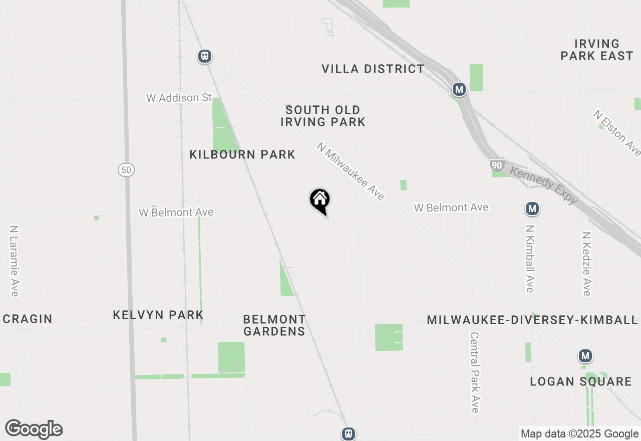 Map of 4118 W Fletcher Street, Chicago, IL 60641