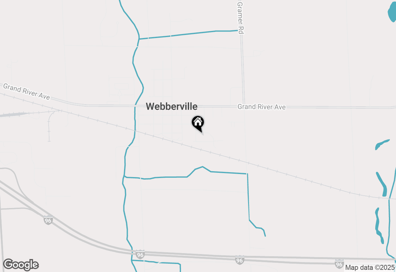 Map of 417 S Maple Street, Webberville, MI 48892