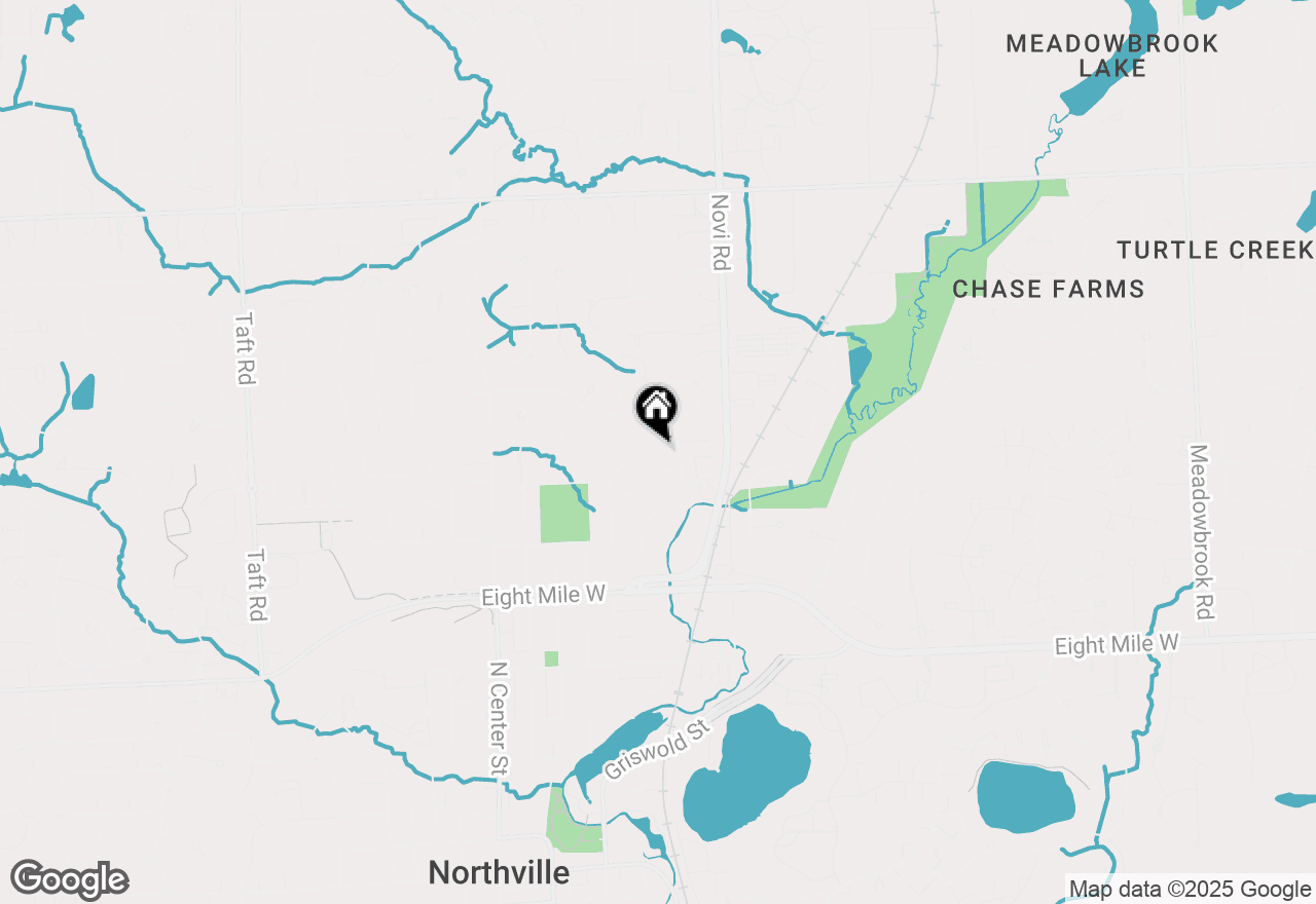 Map of 576 Reed Street, Northville, MI 48167