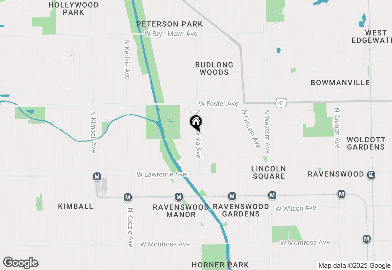 Map of 5010 N California Avenue, Chicago, IL 60625