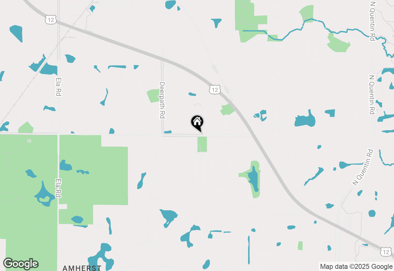 Map of 232 Deerpath Road, Lake Zurich, IL 60047