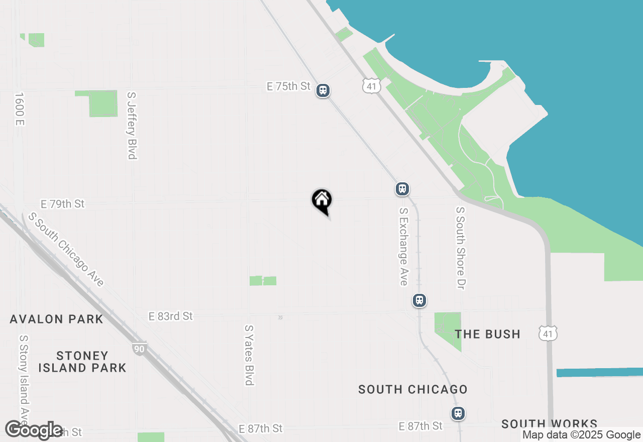 Map of 7947 S Saginaw Avenue, Chicago, IL 60617