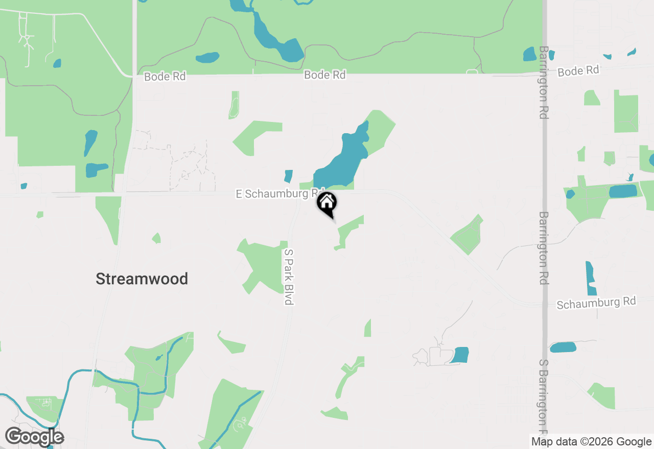 Map of 804 Hillside Drive, Streamwood, IL 60107