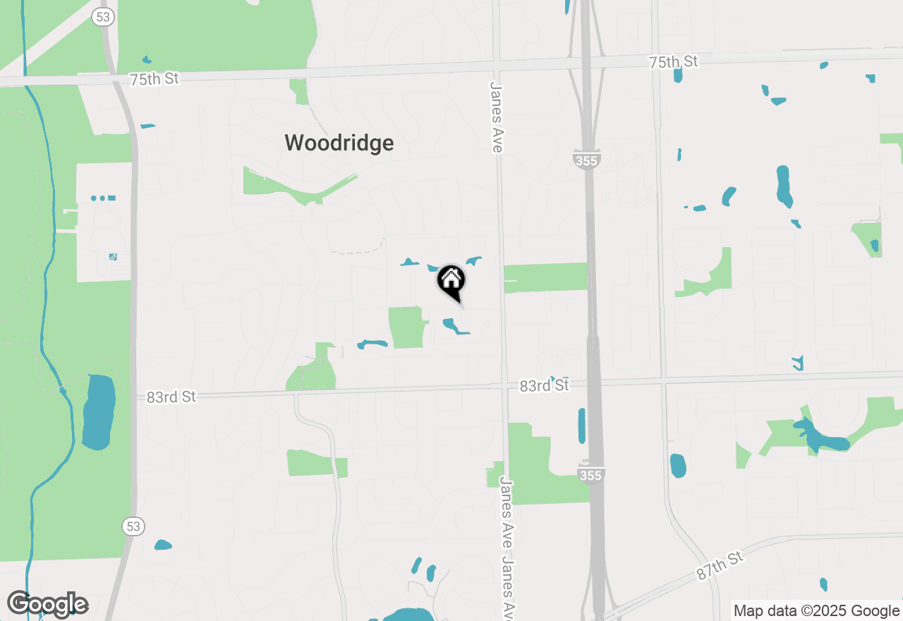 Map of 2505 Spring Street #3304, Woodridge, IL 60517