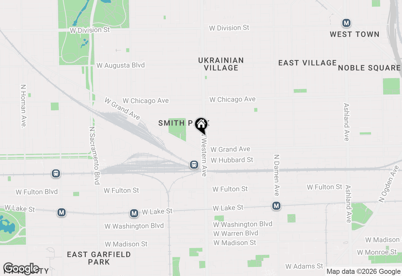 Map of 2401 W Ohio Street #21, Chicago, IL 60612