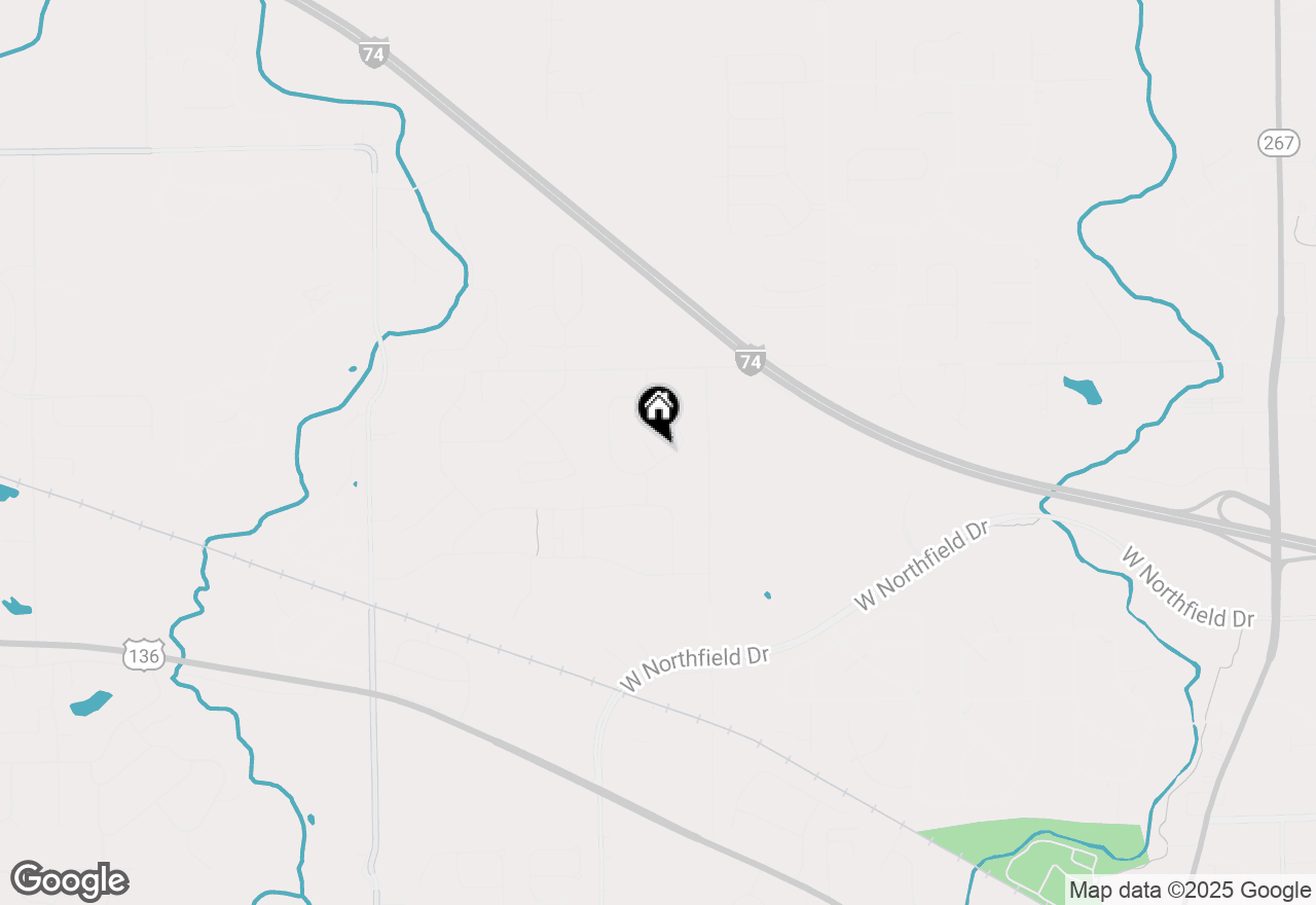 Map of 6786 Sable Point Drive, Brownsburg, IN 46112