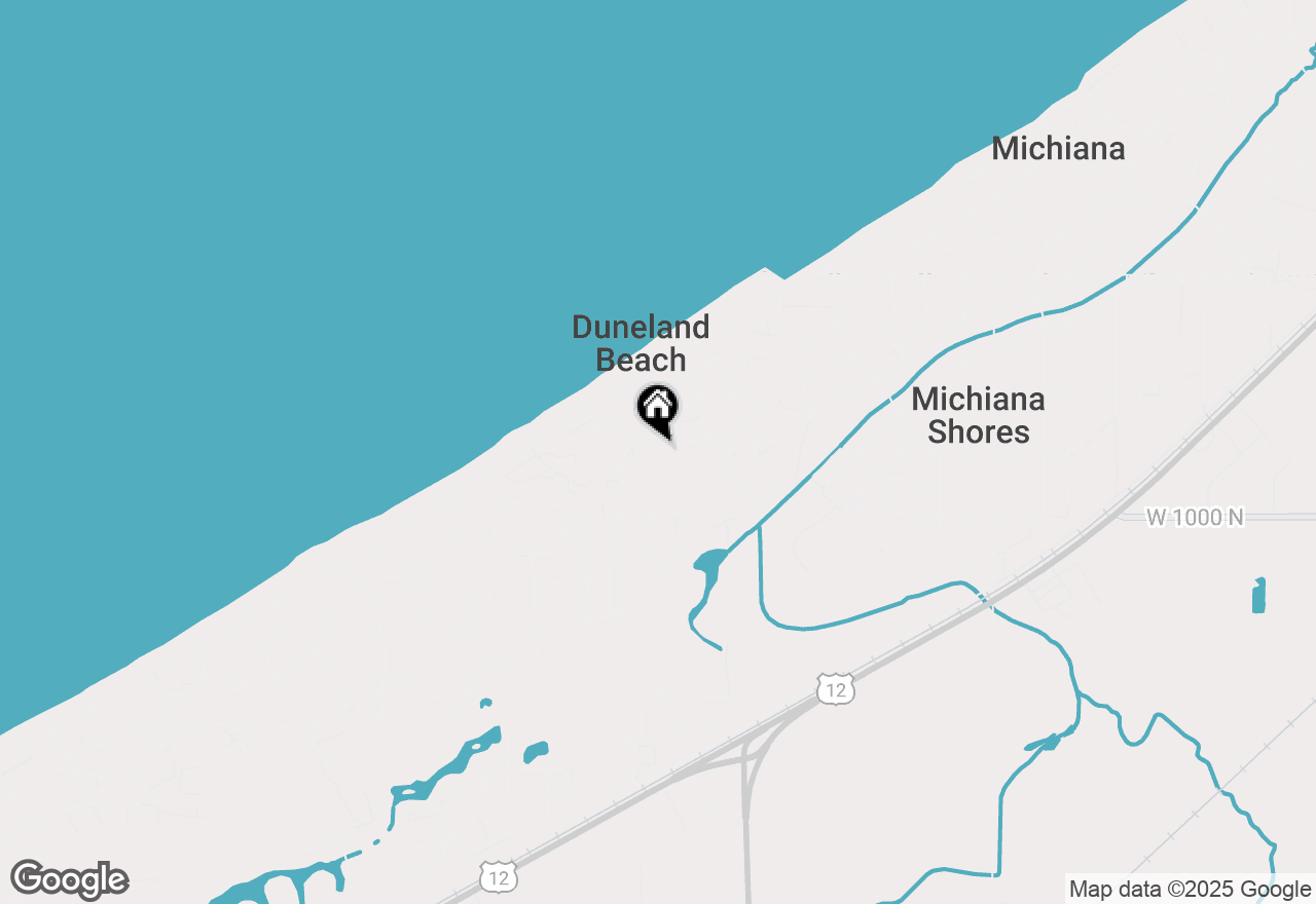 Map of 3332 Marquette Trail, Michigan City, IN 46360