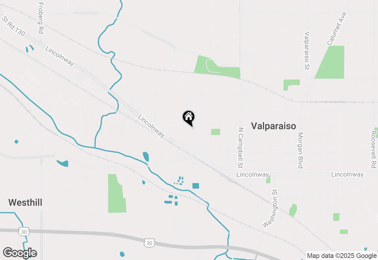 Map of 401 Milton Street, Valparaiso, IN 46385