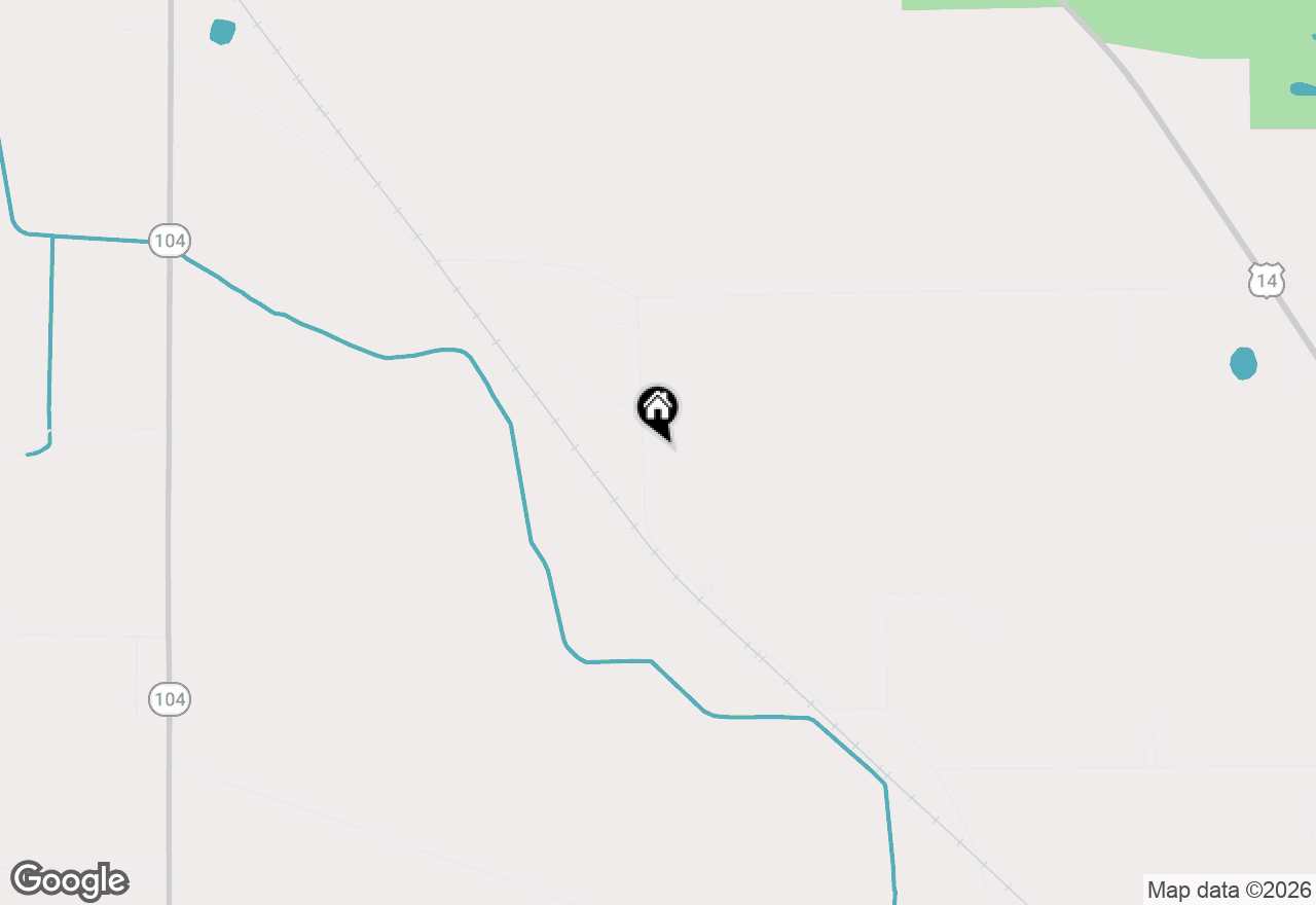 Map of 11218 N Crocker Road, Brooklyn, WI 53521